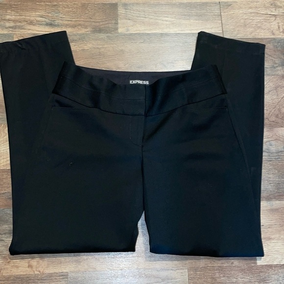 NWOT Express Editor Slacks.  Size 0 Short. - Picture 1 of 12